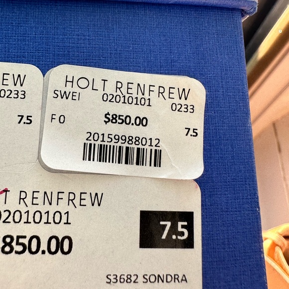 Stuart Weitzman ankle boots with pearl suede tan colour size 7.5 - Picture 8 of 8